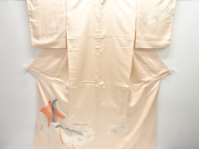 アンティーク　十二単模様刺繍着物